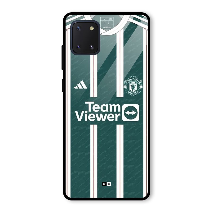 Manchester Team jersey Glass Back Case for Galaxy Note 10 Lite