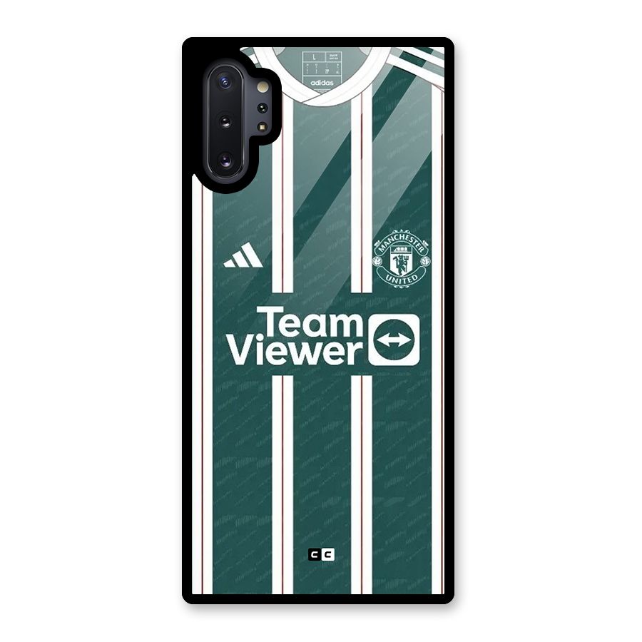 Manchester Team jersey Glass Back Case for Galaxy Note 10 Plus