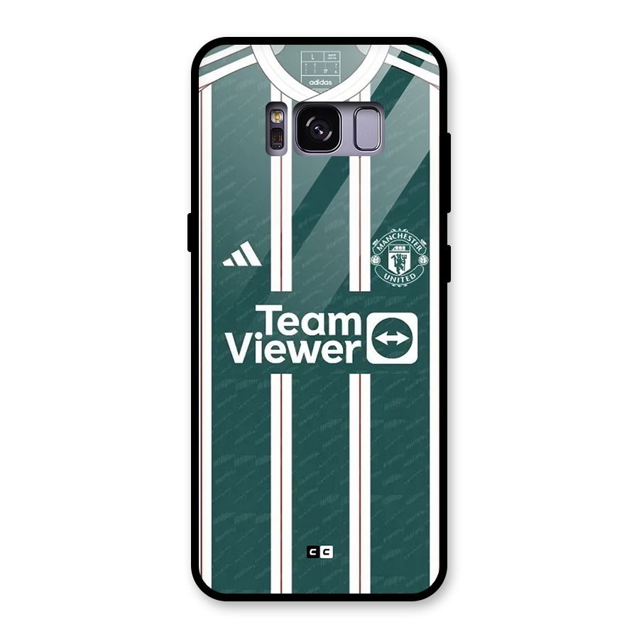 Manchester Team jersey Glass Back Case for Galaxy S8