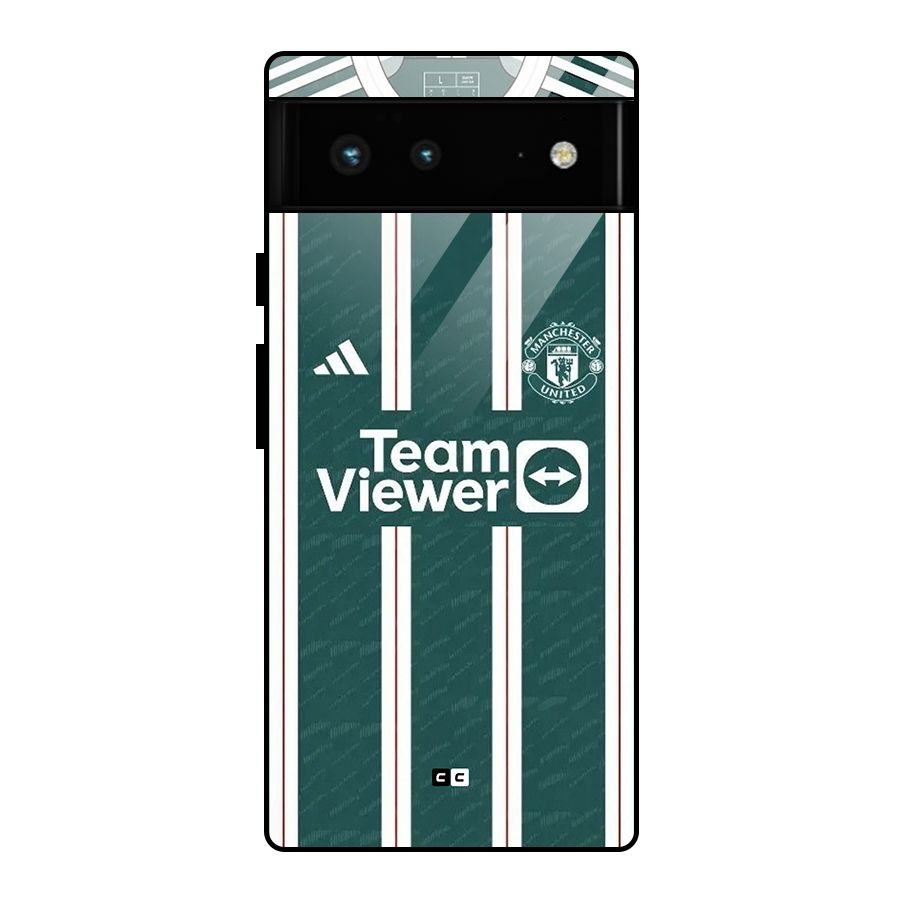 Manchester Team jersey Glass Back Case for Google Pixel 6