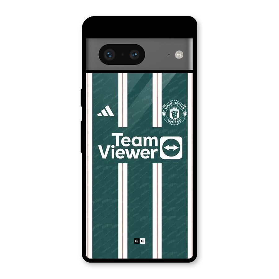 Manchester Team jersey Glass Back Case for Google Pixel 7