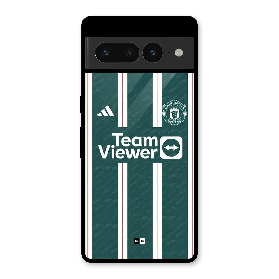 Manchester Team jersey Glass Back Case for Google Pixel 7 Pro