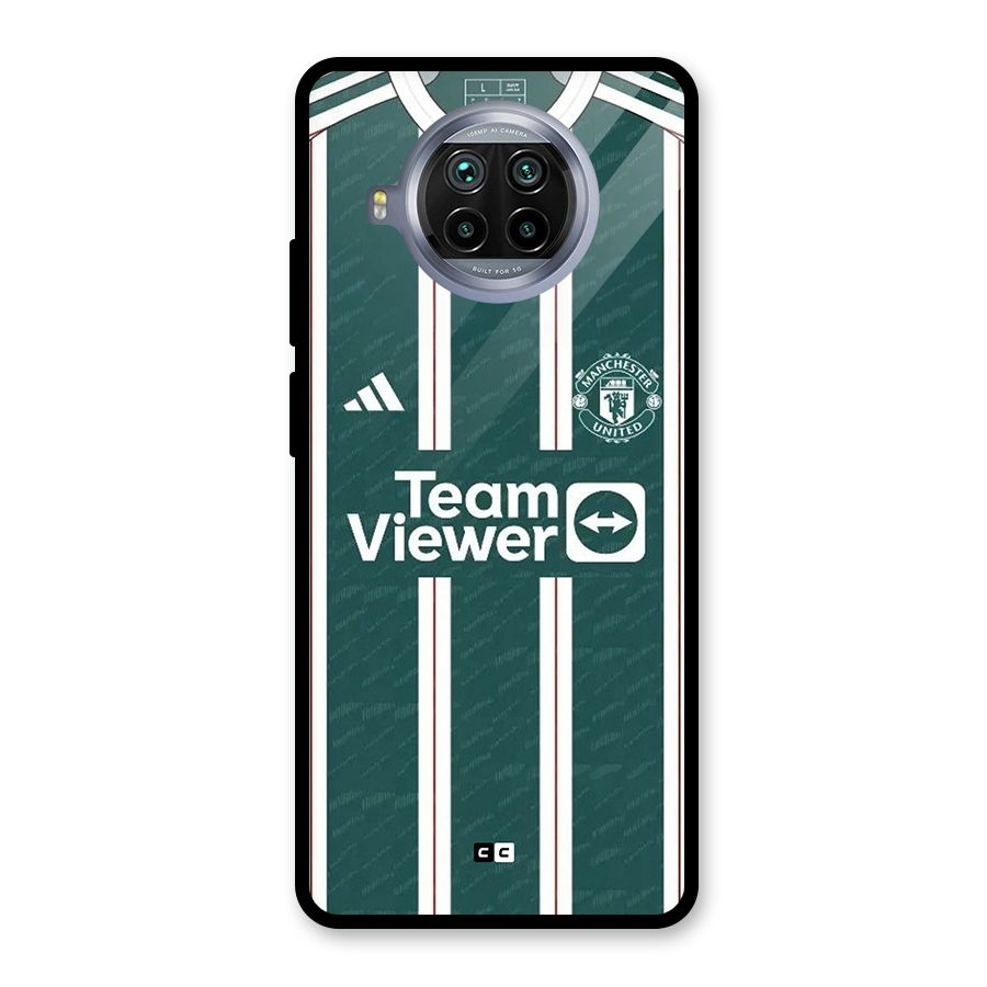 Manchester Team jersey Glass Back Case for Mi 10i