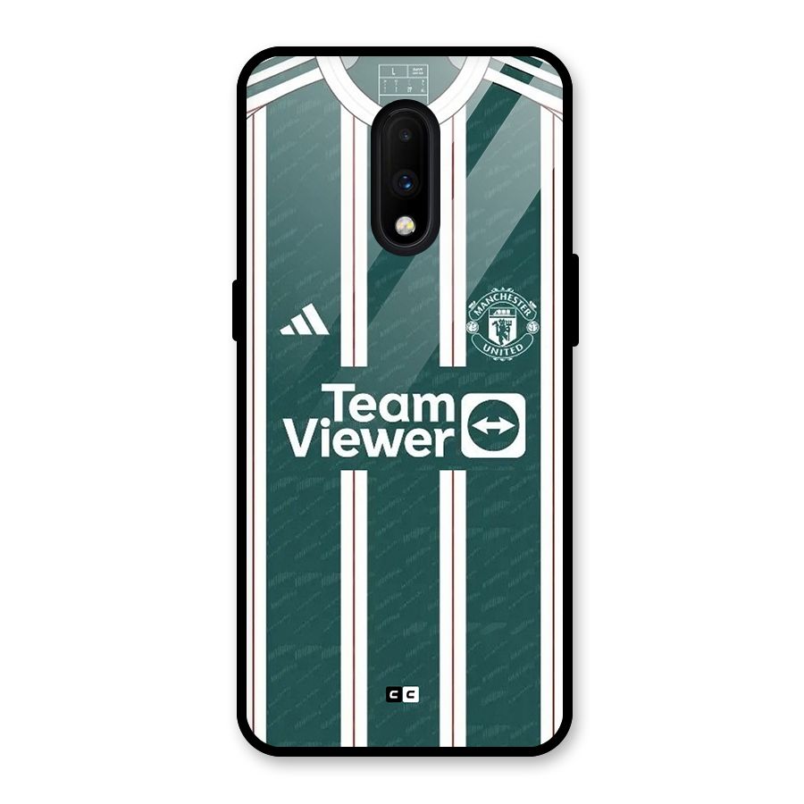Manchester Team jersey Glass Back Case for OnePlus 7