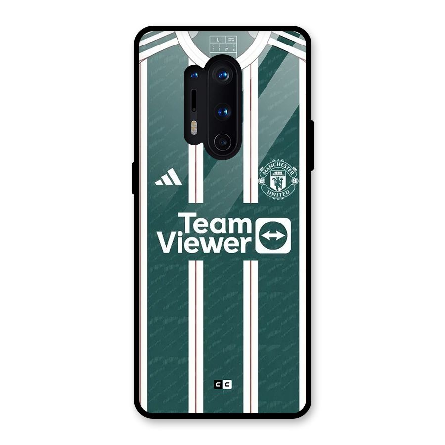 Manchester Team jersey Glass Back Case for OnePlus 8 Pro