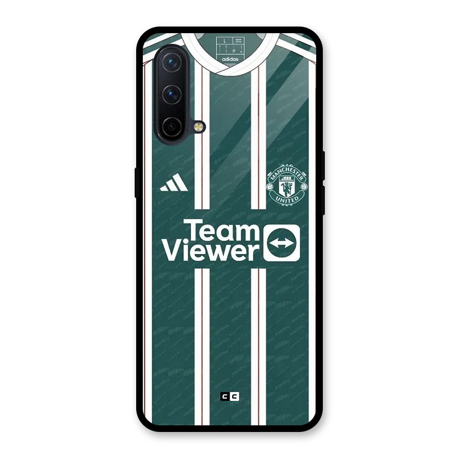 Manchester Team jersey Glass Back Case for OnePlus Nord CE 5G