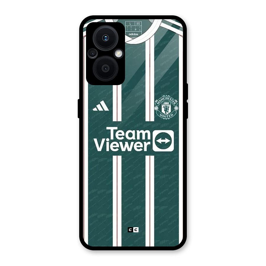 Manchester Team jersey Glass Back Case for Oppo F21s Pro 5G