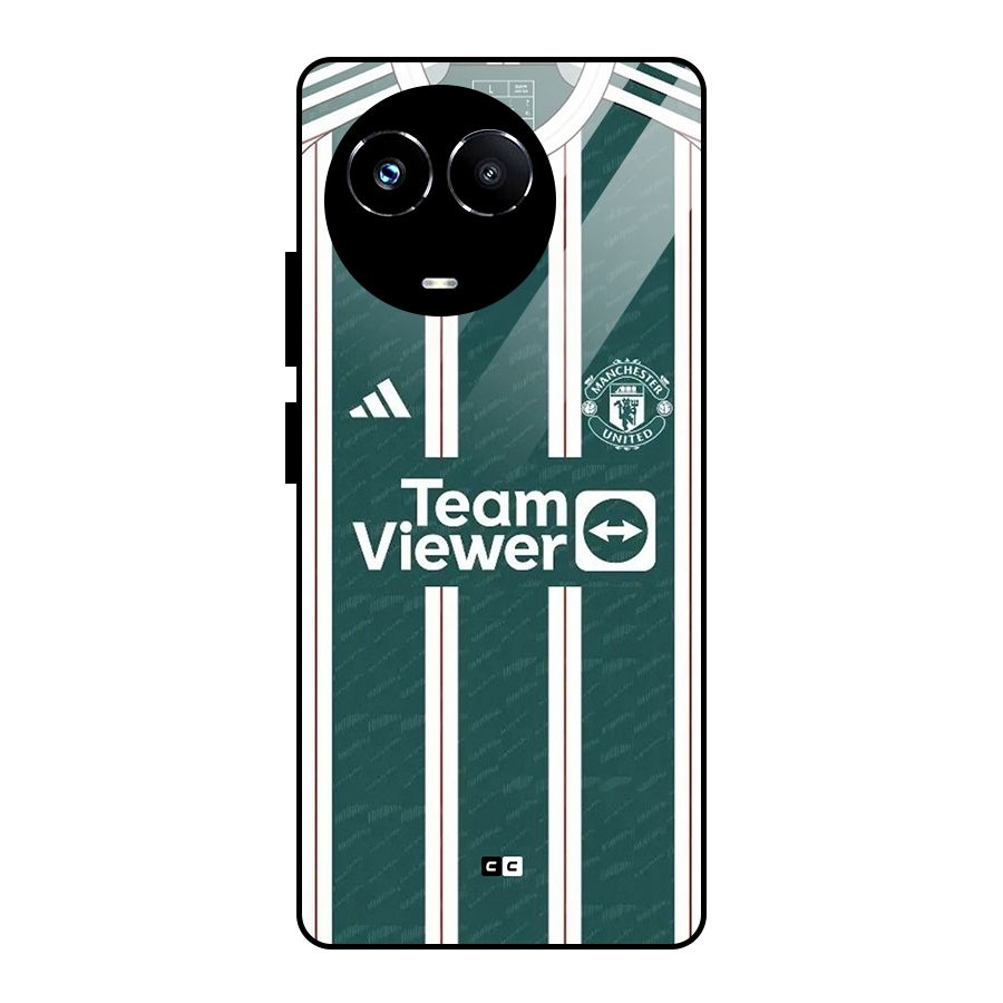 Manchester Team jersey Glass Back Case for Realme 11X