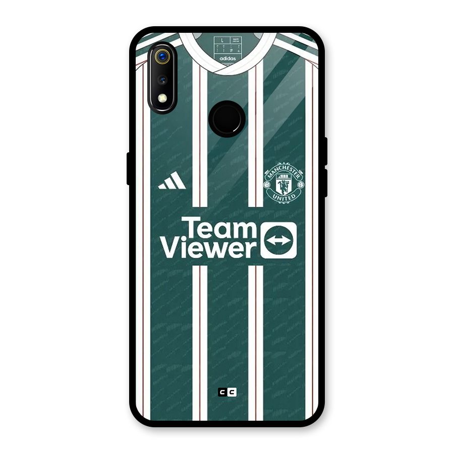 Manchester Team jersey Glass Back Case for Realme 3