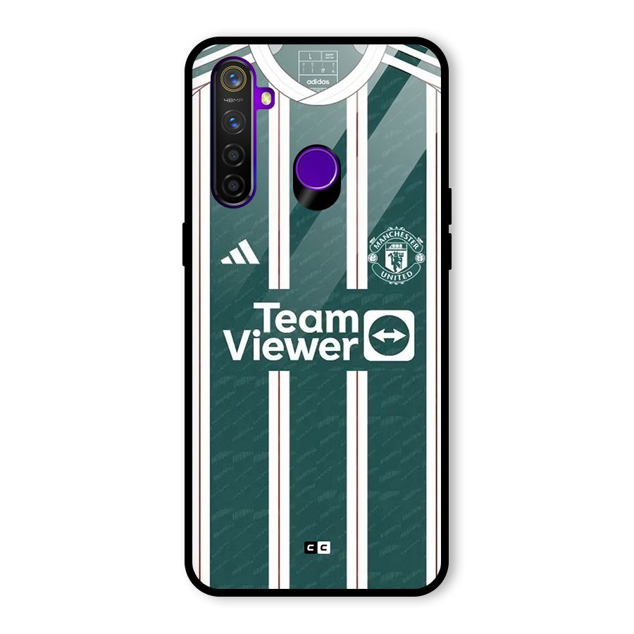 Manchester Team jersey Glass Back Case for Realme 5 Pro