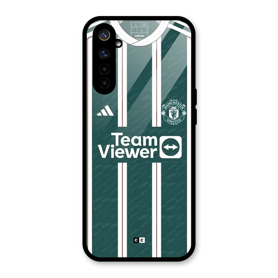 Manchester Team jersey Glass Back Case for Realme 6