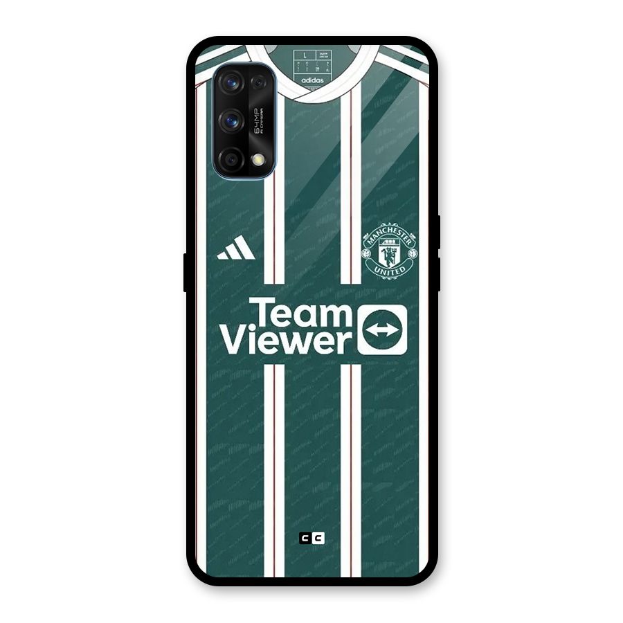 Manchester Team jersey Glass Back Case for Realme 7 Pro