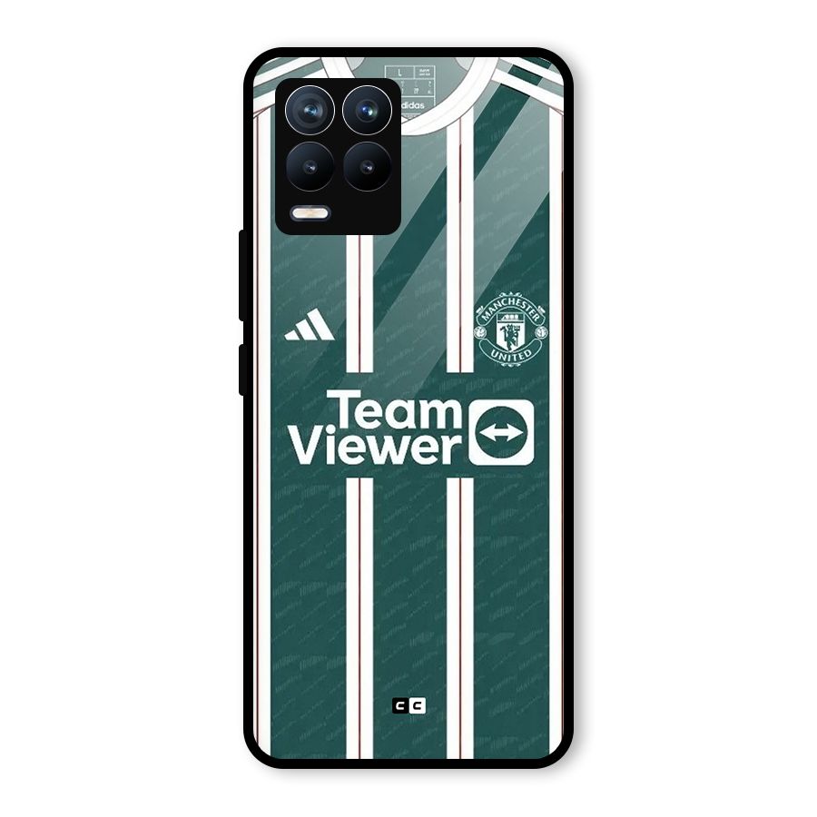 Manchester Team jersey Glass Back Case for Realme 8 Pro