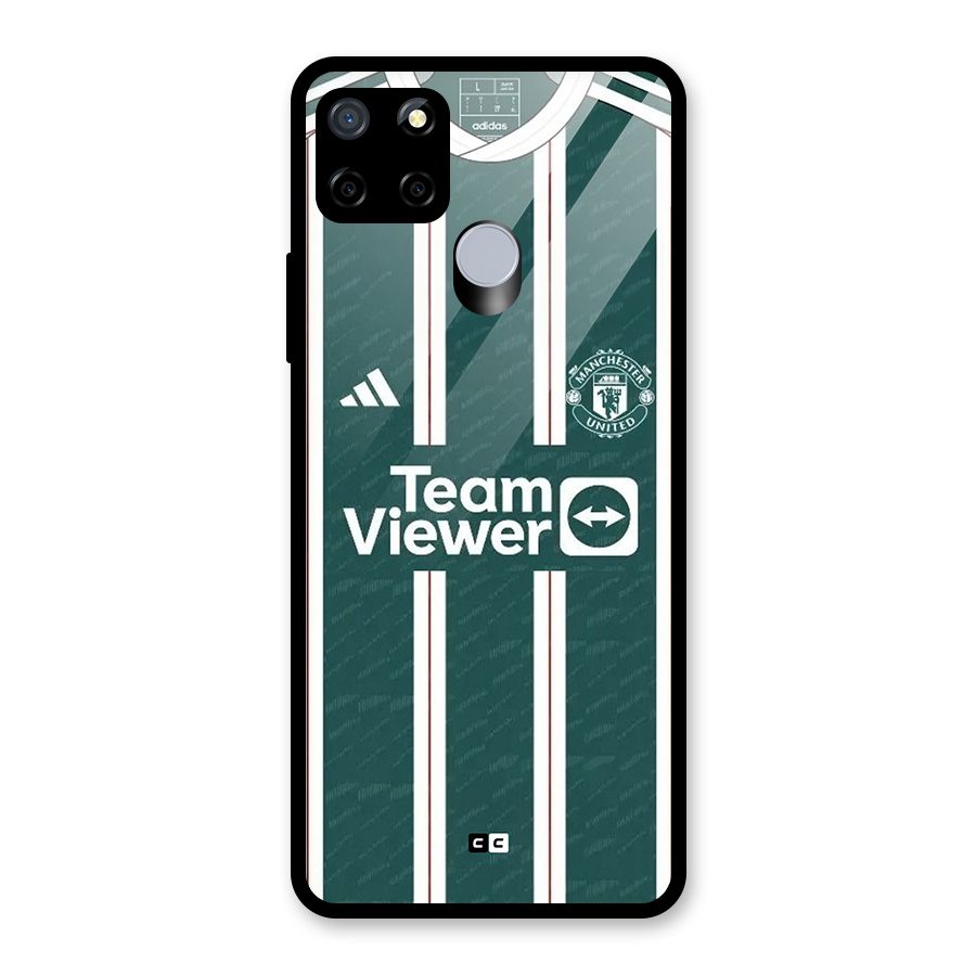 Manchester Team jersey Glass Back Case for Realme C12
