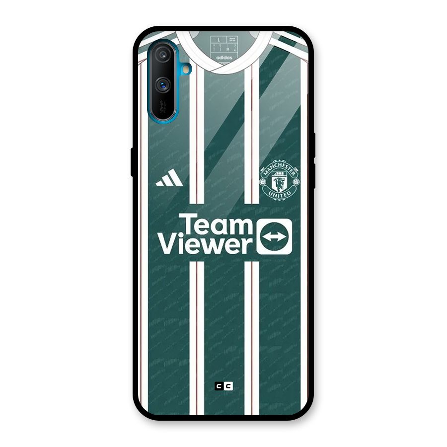 Manchester Team jersey Glass Back Case for Realme C3