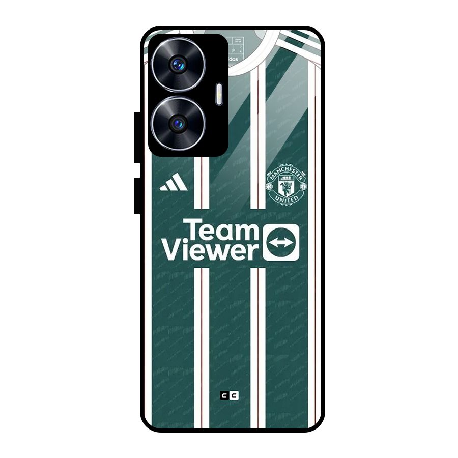 Manchester Team jersey Glass Back Case for Realme Narzo N55