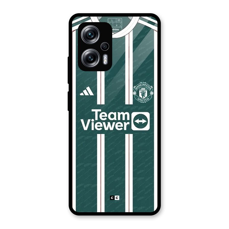 Manchester Team jersey Glass Back Case for Redmi K50i