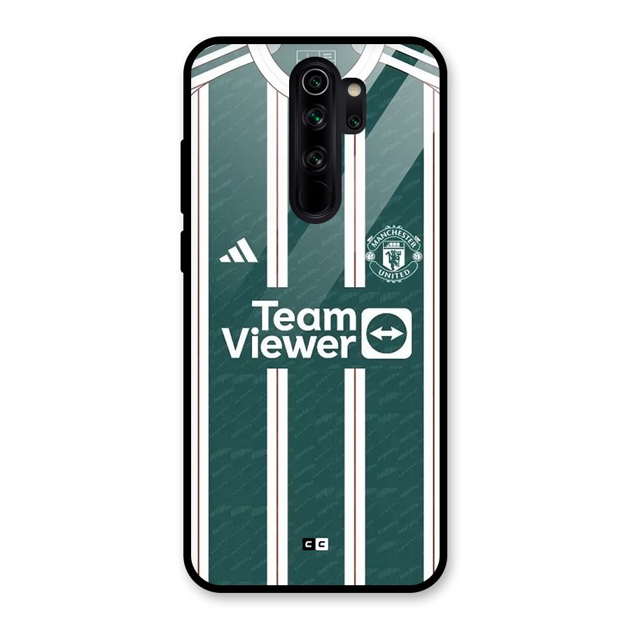 Manchester Team jersey Glass Back Case for Redmi Note 8 Pro