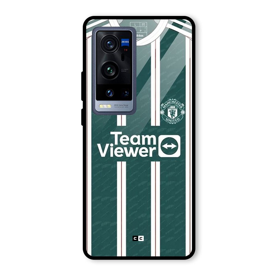 Manchester Team jersey Glass Back Case for Vivo X60 Pro Plus