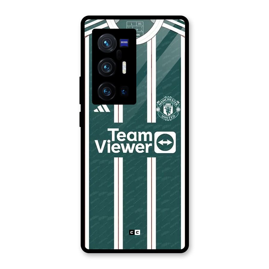 Manchester Team jersey Glass Back Case for Vivo X70 Pro Plus