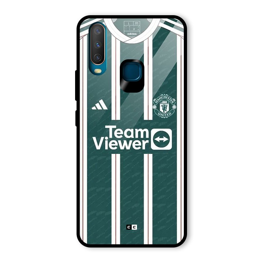 Manchester Team jersey Glass Back Case for Vivo Y15