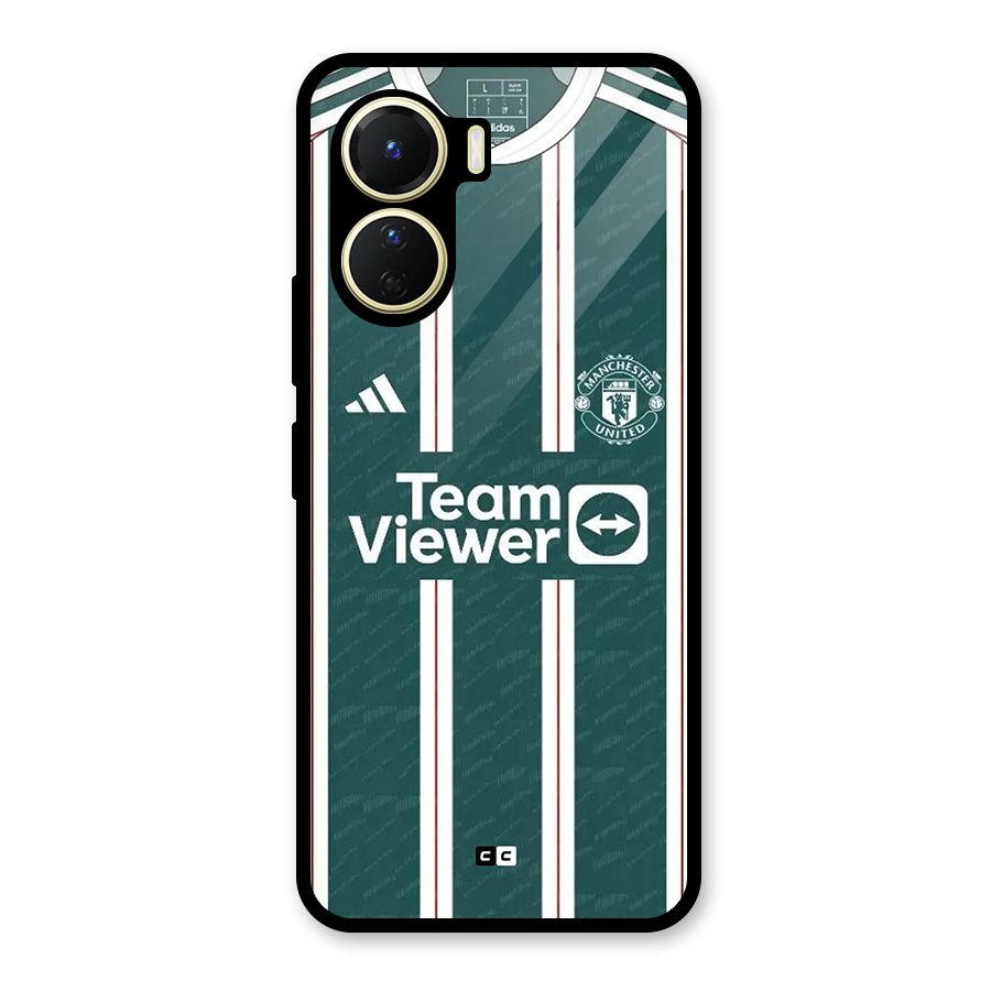 Manchester Team jersey Glass Back Case for Vivo Y56