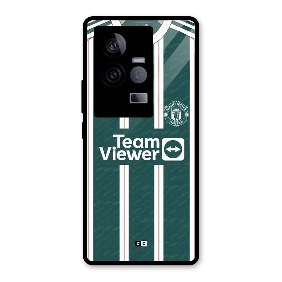 Manchester Team jersey Glass Back Case for Vivo iQOO 11 5G
