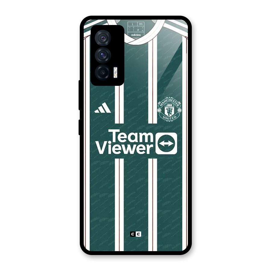 Manchester Team jersey Glass Back Case for Vivo iQOO 7 5G