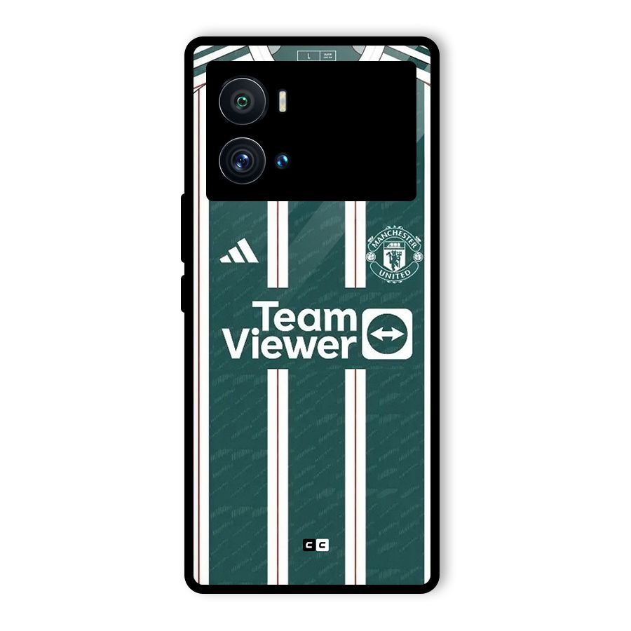 Manchester Team jersey Glass Back Case for Vivo iQOO 9 Pro