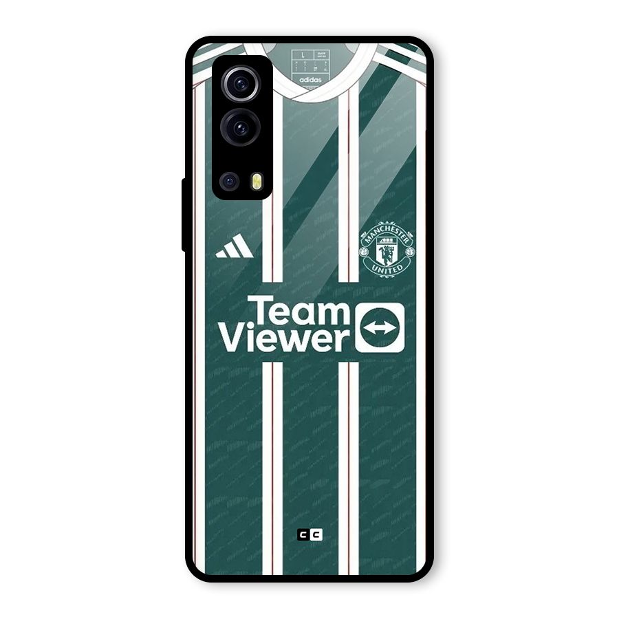 Manchester Team jersey Glass Back Case for Vivo iQOO Z3