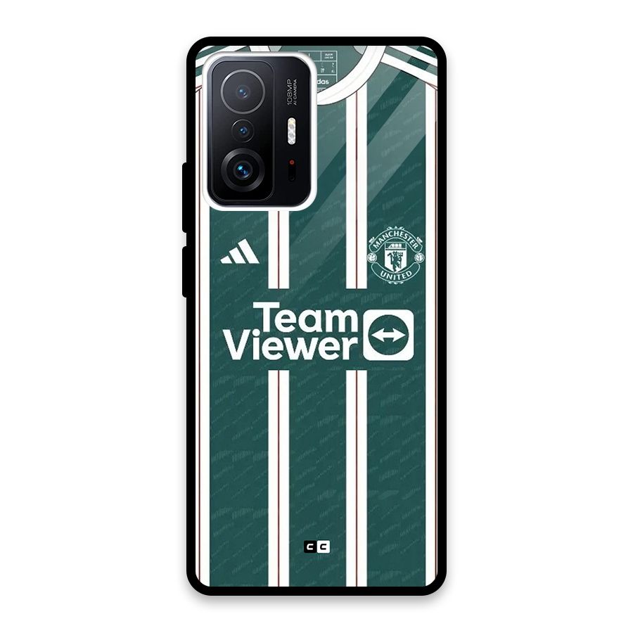 Manchester Team jersey Glass Back Case for Xiaomi 11T Pro