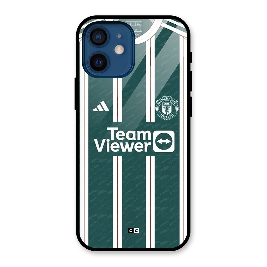 Manchester Team jersey Glass Back Case for iPhone 12 Mini