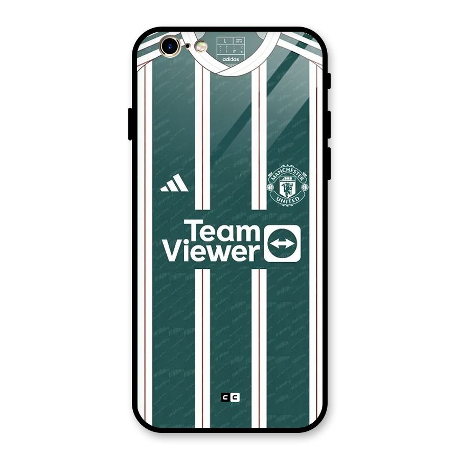 Manchester Team jersey Glass Back Case for iPhone 6 6S