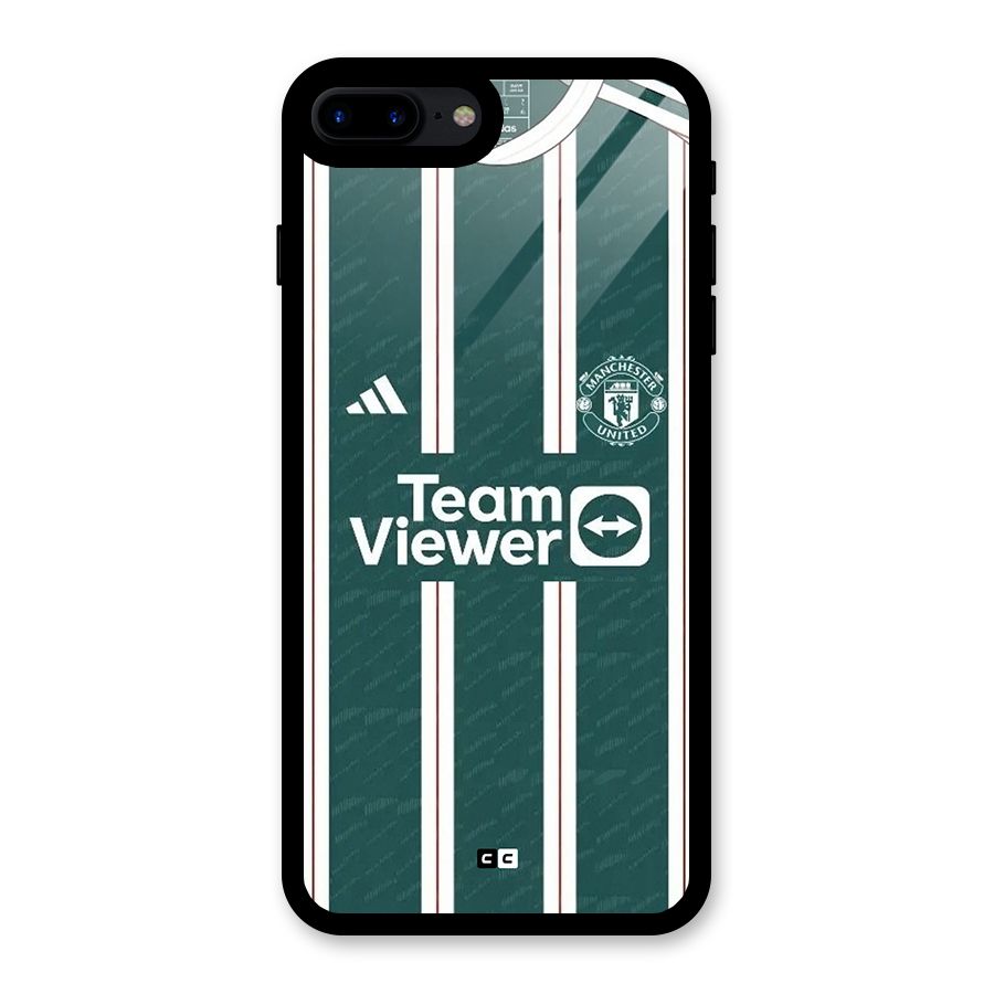 Manchester Team jersey Glass Back Case for iPhone 7 Plus