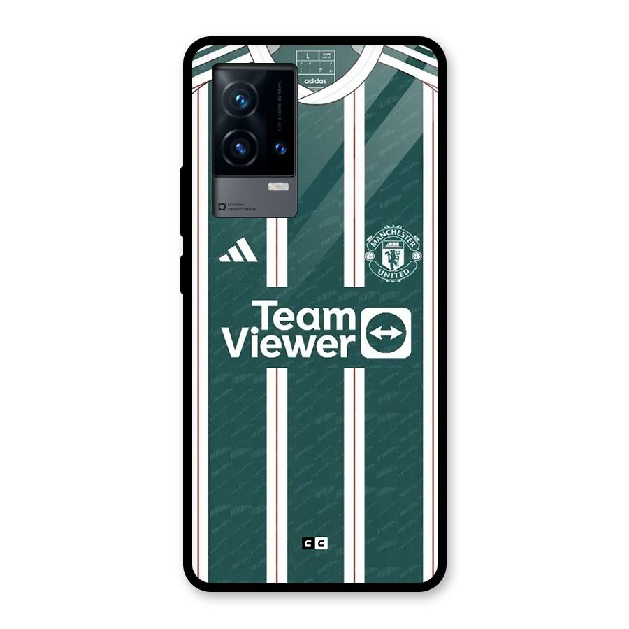 Manchester Team jersey Glass Back Case for iQOO 9 5G