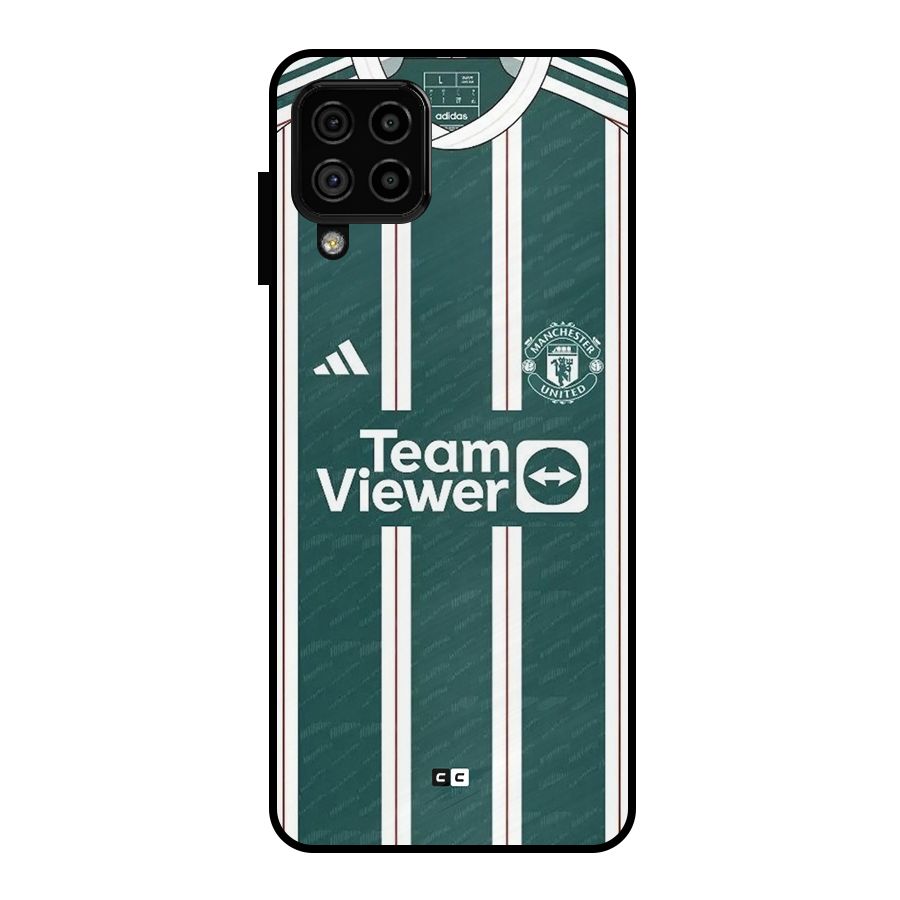 Manchester Team jersey Metal Back Case for Galaxy A22 4G