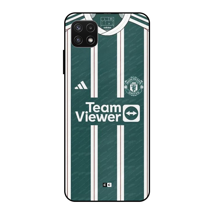 Manchester Team jersey Metal Back Case for Galaxy A22 5G