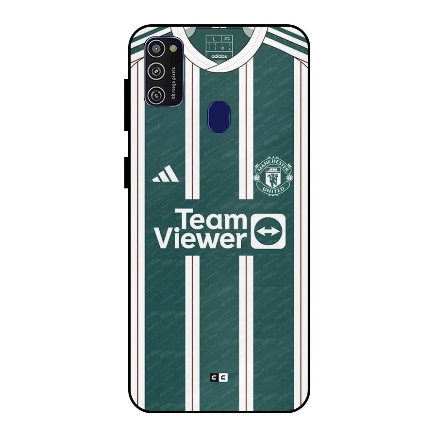 Manchester Team jersey Metal Back Case for Galaxy M30s