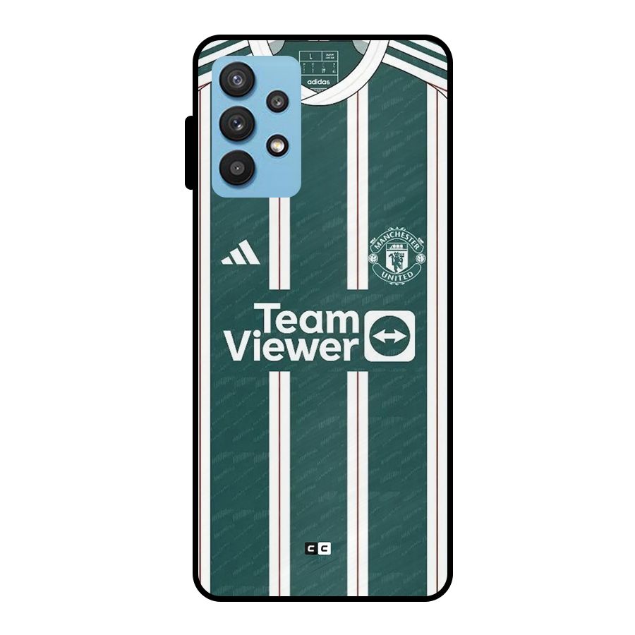 Manchester Team jersey Metal Back Case for Galaxy M32 5G
