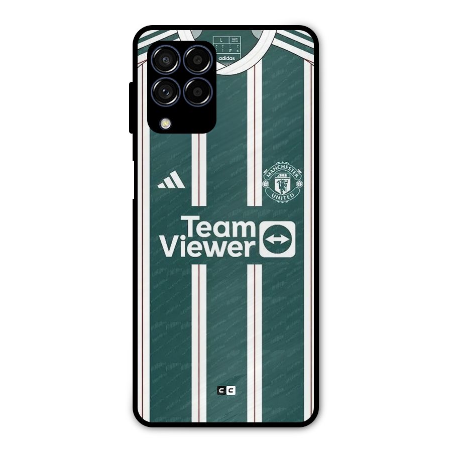 Manchester Team jersey Metal Back Case for Galaxy M53 5G
