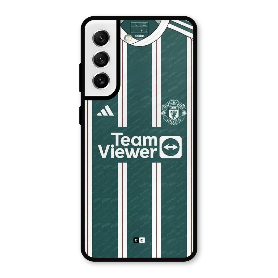 Manchester Team jersey Metal Back Case for Galaxy S21 FE 5G