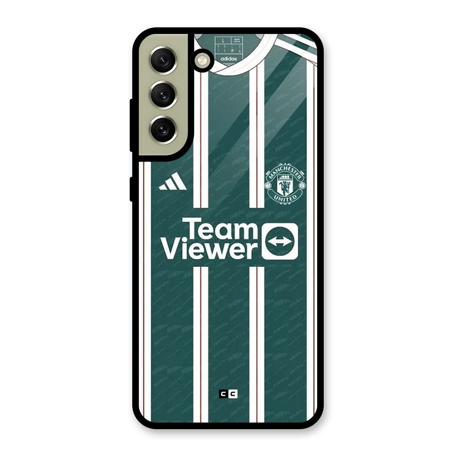 Manchester Team jersey Metal Back Case for Galaxy S21 FE 5G (2023)