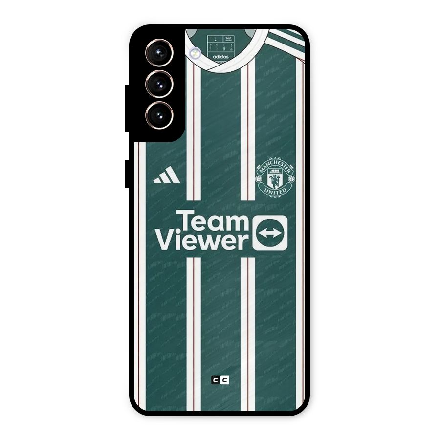 Manchester Team jersey Metal Back Case for Galaxy S21 Plus