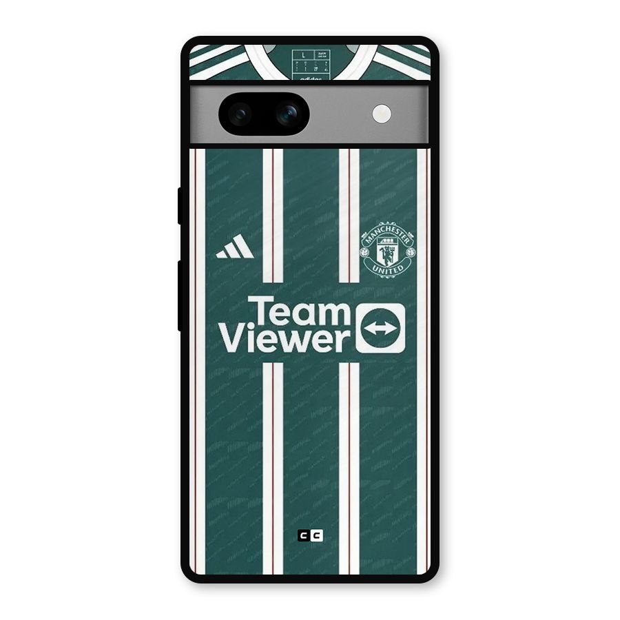 Manchester Team jersey Metal Back Case for Google Pixel 7a