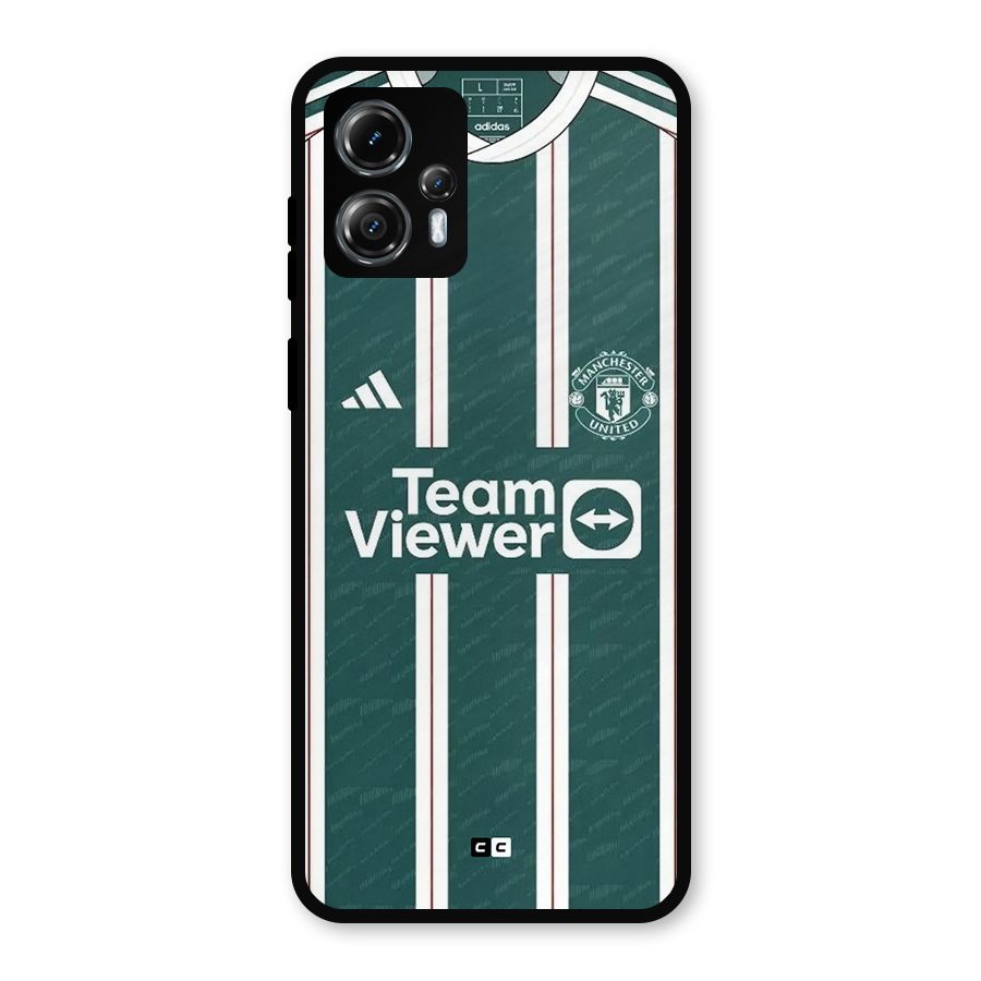Manchester Team jersey Metal Back Case for Moto G13