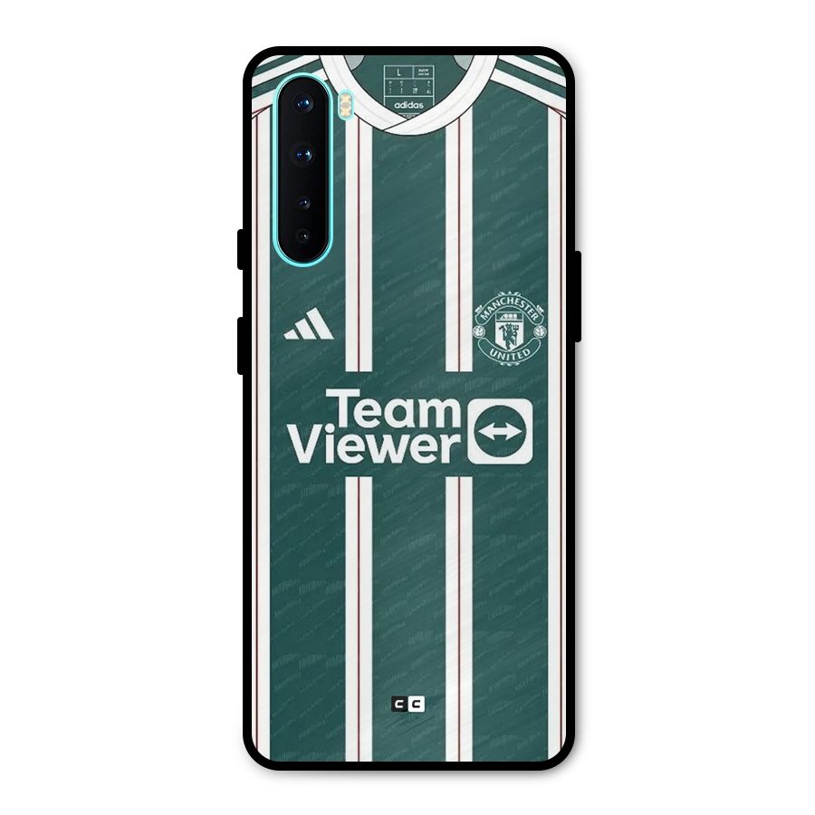 Manchester Team jersey Metal Back Case for OnePlus Nord