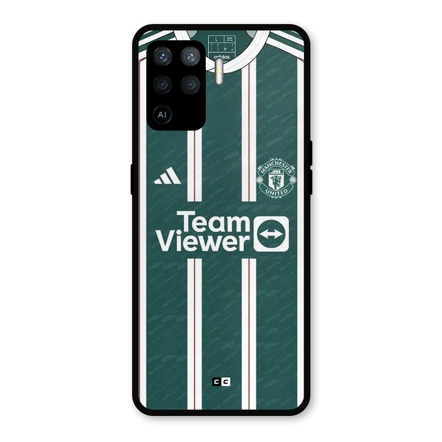 Manchester Team jersey Metal Back Case for Oppo F19 Pro