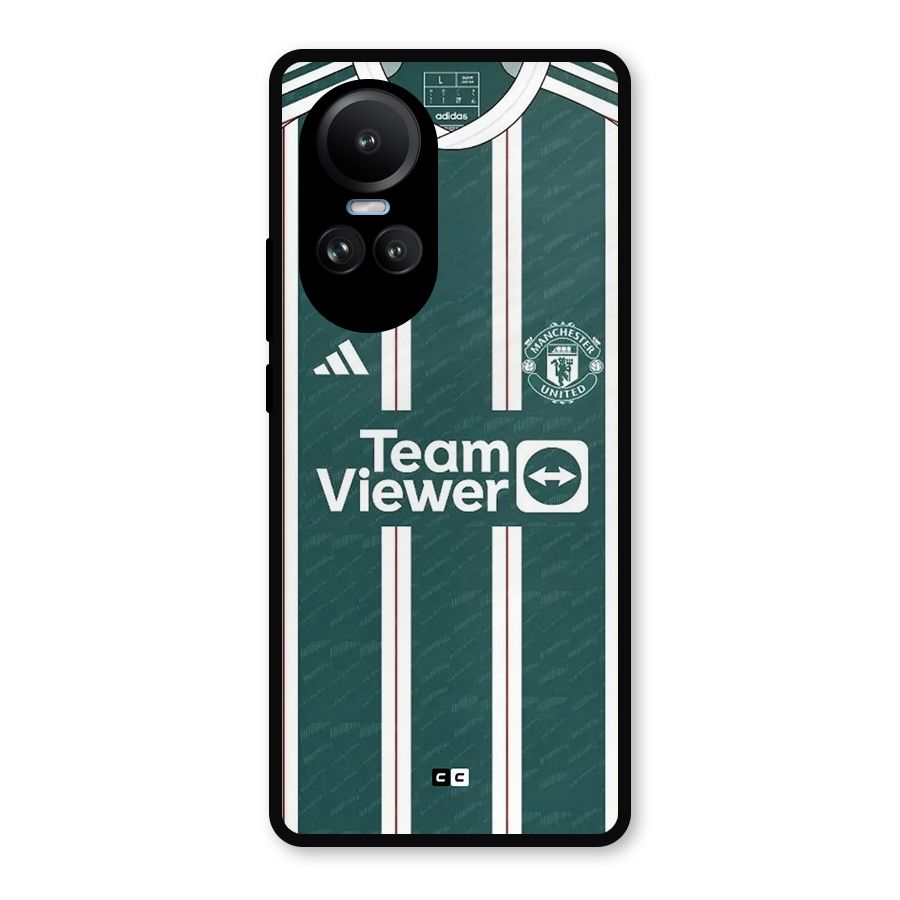 Manchester Team jersey Metal Back Case for Oppo Reno10 Pro