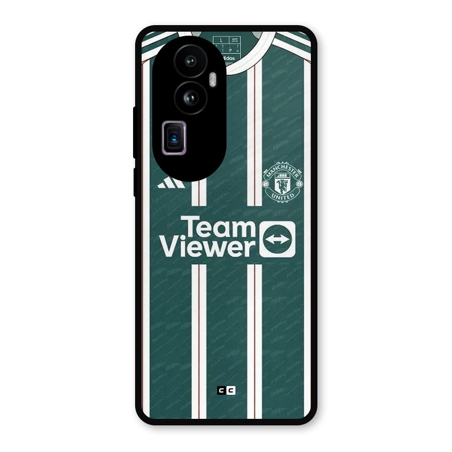 Manchester Team jersey Metal Back Case for Oppo Reno10 Pro Plus