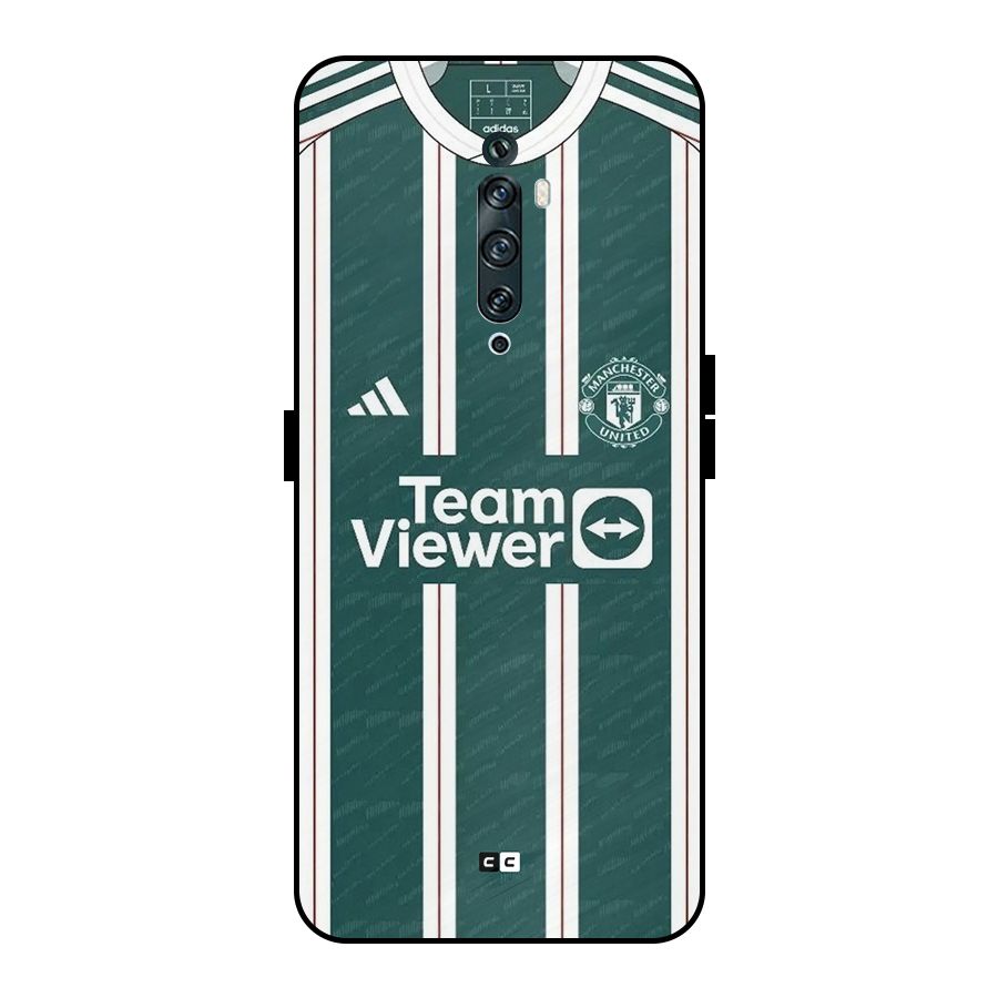 Manchester Team jersey Metal Back Case for Oppo Reno2 F